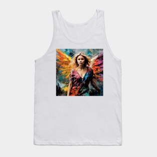 Chloë  Moretz in action as an angel Tank Top